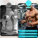 Twister Arm Trainer, Adjustable Chest Workout Equipment for Men & Women, Home Gym Strength Trainer, Muscle Builder & Strength Training for Arms, Chest (Red, 70-110lb)