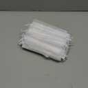 Crweety 50 Pcs White Organza Bags 6x9 Inches, Large Mesh Gift Bags Drawstring, Jewelry Pouches Treat Sachet Goodie Mesh Bag Drawstring for Wedding Party Favors Baby Shower & Easter Gifts (1 Count (Pack of 50))