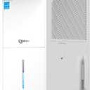 5,600 Sq.Ft Energy Star Dehumidifier for Basement with Pump, 80 Pint DryTank Pro Series Dehumidifiers for Home Large Room, Intelligent Humidity Control (5,600 Sq.Ft with Pump, White)