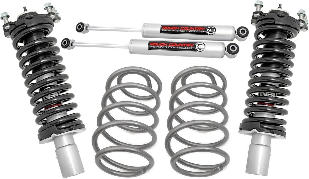 Rough Country 2.5" N3 Strut Lift Kit for 2008-2012 Jeep Liberty KK 4WD - 68731