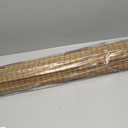 UNISHADES Cordless Bamboo Roman Shades for Windows, Blinds Size (36" W 64" H) Colour (Highfield Teak)