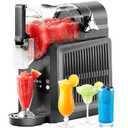 VNN Slushie Machine - 92 oz Slushy Machine for Home No Ice Needed, Frozen Drink & Slushie Machine, 5 Preset Programs, Auto-Clean, Suitable for Margaritas, Smoothies, Milkshakes, Black