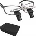 5.0X Binocular Loupe Dental 48 Ergo Loupes Adjustable Working Distance Surgical Magnifying Glasses Tools (5.0X)