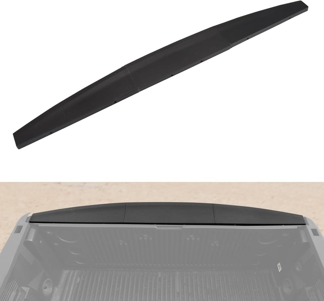 HAKA TOUGH Tailgate Molding Cap Spoiler Compatible with 2009-2019 Dodge Ram 1500 Accessories- 3PCS Top Protector Cover Trim for 2010-2018 Dodge Ram 2500 3500 Accessories