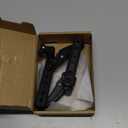 Wheelchair Brake,Composite Scissor Wheel Locks,Compact Scissor Wheel Lock,DIY,Wheelchairs Replacement Parts (1Pair,Black)