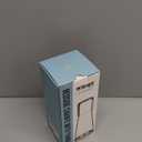 Bedside Night Water Carafe Set with Tumbler Glass, Clear Nightstand Carafe with Silicone Coaster for Bedroom and Guest Room, Glass Mouthwash Decanter for Bathroom (22 OZ)