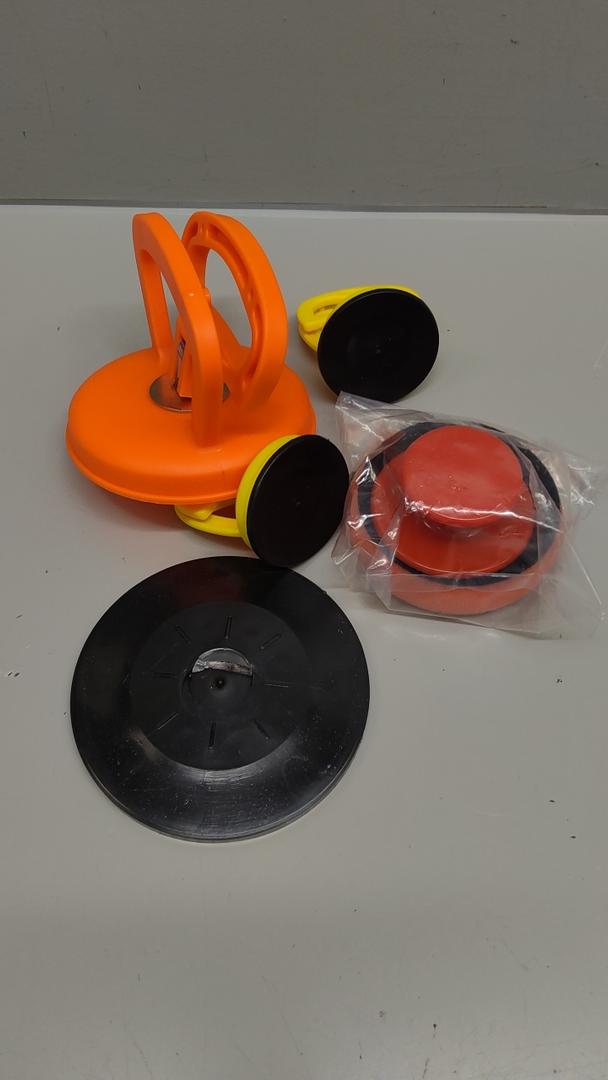WASAIQI Dent Puller,Car Dent Puller 3 Pack Dent Remover Tool Dent Removal Kit for Car Suction Cup Dent Puller and Dent Repair Kit for Car Body,Screen,Tiles Lifting,Objects Moving(Orange+Yellow+Black)