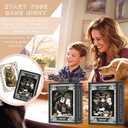 Unique Vintage Cat Dog Portraits Playing Cards, Cute Pet Themed Poker Cards, Featuring Backup Deck,Standard Index(Poker Deck 54 Cards All Different), for Family Game Night