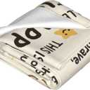 Appreciation Blanket  Inspirational Thank You Gift Blanket with Positive Affirmations, Cozy Flannel Throw for Friends, Family, Coworkers, Teachers  Encouragement Blankets for Birthday, Christmas (50"x40")