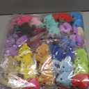 51 Packs Mini Teddy Bear Toy Plush Stuffed Tiny Bear Doll for DIY Keychain Birthday Wedding Party Favor Valentines Gifts, 17 Colors