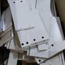 GarveeHome Fluted 4 Drawers Dresser for Bedroom, 35.4 in Tall Chest of Dressers for Closet, 4 Fluted Drawers with Metal Handle, Large Clothes Storage Cabinet for Bedroom, Nursery, Living Room, White