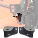 Lower Windshield Hinge Light Mount Brackets Light Bar Bracket for 76-06 Jeep Wrangler TJ YJ CJ