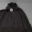 ANRABESS Womens Oversized Hoodies Long Sleeve Fleece Side Slit Hooded Sweatshirts Pullover 2025 Fall Outfits Y2K Clothes
 XS, Black 