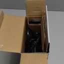 Panasonic Compact Cordless Phone with DECT 6.0, 1.6" Amber LCD and Illuminated HS Keypad, Call Block, Caller ID, Multiple Display Languages - 1 Handset - KX-TGB810S (Black/Silver)