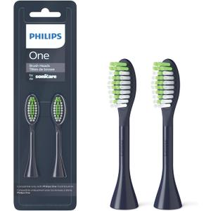 Philips Sonicare, 2 Brush Heads, Midnight Navy Blue (BH1022/04)