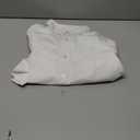 SOLOCOTE Girls White Dress Shirt Long Sleeve School Uniform Blouse Formal Button Down Top for Big Kids (10 Years)