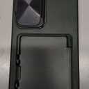 for Samsung Galaxy S25+ Plus Case Wallet with Stand, Built-in Card Holder & Camera Cover, Military Grade Drop Protection Shockproof Rugged Protective Wallet Phone Case for S25+ Plus 2025, Green