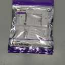 VCE Brush Wall Plate Cable Pass Through, Single Gang Decorator Wall Cover for Low Voltage Cables, In-Wall Cable Management for Wall Mount TV (White), 2-Pack