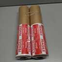 2 x Neworld Honeycomb Packing Paper,15" x 131' Eco Friendly Bubble Cushioning Wrap for Moving,Products & Gifts Wrapping Paper,Recyclable Cushioning Packing Material With 20 Fragile Sticker Labels