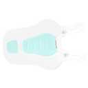 Clean Rinse Baby Bather, Wash Butt Spine Portable Ergonomic Semi Circular Sink Folding Multi Purpose Clean Rinse Bather for Girl for Bathroom (Mint Green)
