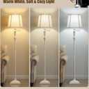 Luvkczc 62" Floor Lamps for Living Room with 350°Adjustable Swing Arm