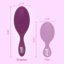 2 x Wet Brush Original Detangler Hair Brush, Purple Frost - Ultra-Soft IntelliFlex Bristles - Detangling Brush Glides Through Tangles For All Hair Types (Wet Dry & Damaged Hair) - Women & Men (1 Count (Pack of 1))
