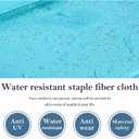 14Pcs Patio Cushion Covers Replacement Splashproof UV-Resistant Inelastic Covers with Zippers, Max Compatible 23.6x23.6x3.9 inch Patio Cushion, for 7 Pcs Outdoor Patio Furniture Sets
