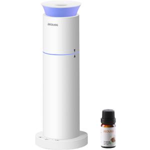 Waterless Essential Oil Diffuser for Home,Scent Diffusers with 3 Timer Settings, 3 Mist Levels for Spas Room Studio Office