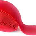 Heyiwell 5Yard Red Velvet Ribbon for Home Decor, Wrapping,DIY Crafts 38mm(1 1/2" Inch)