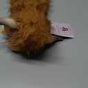 Brown Highland Cow Microwavable & Weighted Stuffed Animals - Unscented Heatable Plush Doll, Cute Cow Plush Toys Gifts for Girls Boys and Kids, Happy Fuel