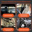 labwork Power Steering Rack and Pinion Assembly Replacement for Toyota Tundra Sequoia 2000-2005