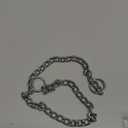 Choke Collar for Dogs, Dog Choker Collar for Large Dogs Heavy Duty Training Metal Slip Dog Chain Collars for Small Medium Large Breed Pets Boys Girls, Silver S (S(Neck Max 16inch)D2.5mm)