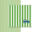 Towels, Quick Dry, Sand Resistant, Light Weight and Compact (Thin Stripe Green, 78 x 35 Towel)