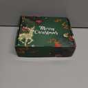 Pipe Cleaners Christmas Tree Ornaments Kit, Pipe Cleaner Craft Set Present for Holiday Family Activity, Handmade Christmas Hanging Decorations for Car, Wall, Mantels, Bedroom, Classroom, Office (Green - Gift Kit)