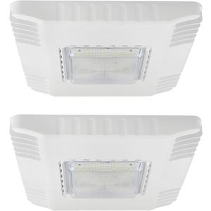 LED Canopy Gas Station Light, 150W 21000LM Surface Mount LED Carport Ceiling Light 5700K (600W HID/HPS Equivalent), 100-277V IP65 DLC & UL Listed