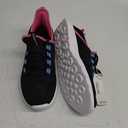 ALEADER Energycloud Womens Walking Shoes Slip Ins Sneakers Tennis Running Breathable Hands Free Casual Black Silver Metallic Size 8 US