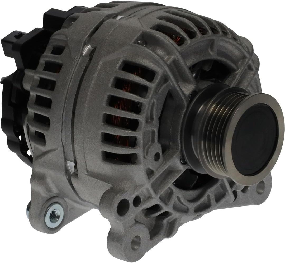 OEG Parts New Alternator Compatible With Volkswagen Beetle 2.5L 2006-2014 VW, Jetta 2.5L 2011-2013, Passat 2.5L 2012-2014, ABO0385, 40024150