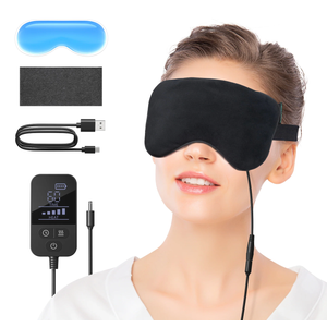 Heated Eye Mask - Medcursor Rechargeable Electric Eye Mask for Dry Eyes