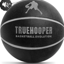 Silent Basketball Size 7 (29.5") Upgrade Dribble Dream Si-Lent Basketball, Foam Basket-Ball No Noise, Quiet Basket-Ball Dribbling Indoor, Training Ball for Indoor Activities, Gift for Youth (Black)