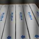Aerostar 20x25x4 MERV 8 - 6 Count - High Efficiency Pleated HVAC, Furnace & Air Conditioner Filters - Removes Dust, Lint, Mold & Allergy-Causing Pollen