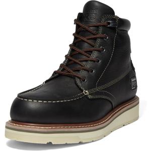 Timberland PRO mens Gridworks 6 Inch Soft Toe Waterproof Industrial Wedge Work Boot, 10.5