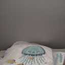 Premium Foam Baby Play Mat 50x50  Removable & Machine Washable Cover, Extra Thick Padding Playpen Mat, Non-Slip Crawling Mat, Easy to Clean for Infants, Toddlers & Babies (Ocean Friends)