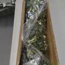 Bellacat Faux Olive Tree 7ft Olive Trees Artificial Indoor with Natural Wood Trunk and Realistic Leaves and Fruits. 7 Feet(84in) Fake Olive Tree for Home House Office Dcor.