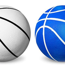 2Pack Pool Basketball 7 Inch Water Basketball Bulk with Pump Size 3 Mini Ball Summer Pool Water Games for Pool Indoor and Outdoor Mini Ball Holder Waterproof Party Favors