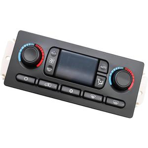 599-210XD Climate Control Module AC Control Panel Fit Compatible with 2002-2009 GMC Sierra Yukon 2003-2007 Chevrolet Silverado 1500 2500 3500 Replaces#10367042 10367041 10399657 599-211