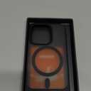 TORRAS Magnetic Flush Stand for iPhone 15 Pro, Military Grade Drop Tested, Slim Light Frosted Case with MagSafe (6.1"), Black