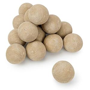 Stanbroil Ceramic Balls - 3” Round Fire Stones for Fire Pit Fire Bowl and Fireplace - Set of 13, Beige