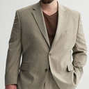 Men's Haggar Classic Fit Premium Stretch Suit Jacket (Size 46R)