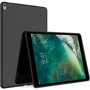BREPRIO Case for iPad Pro 10.5-Inch and iPad Air 3 (10.5-Inch 2019, 3rd Generation), [Lightweight + Protective] Shockproof Soft Ultra Slim Cover, Black