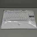 Razer - Huntsman V3 Pro TKL Wired Analog Optical Esports Keyboard with with Snap Tap Mode Rapid Trigger and Adjustable Actuation - White